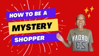 How to be a mystery shopper South Africa [upl. by Medovich86]