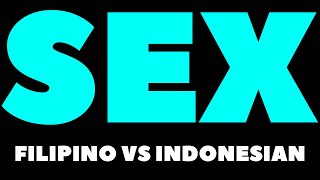 How To Pronounce SexPaano bigkasin ang sexBagaimana cara mengucapkan sex FILIPINO VS INDONESIAN [upl. by Elyssa838]