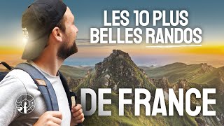 LES 10 PLUS BELLES RANDONNÉES DE FRANCE [upl. by Eeralih]