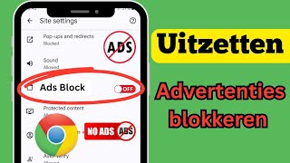 Adblocker uitschakelen op Google Chrome  Nieuwe methode 2024  Hoe Adblocker uitschakelen op Chrome [upl. by Gnouv]