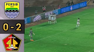 HIGHLIGHT PERSIB BANDUNG VS PERSIK KEDIRI BRI LIGA 1  14 LAGA TAK TERKALAH KAN PECAH [upl. by Eisen]