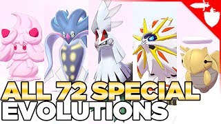 All 72 Special Evolutions in Pokemon Sword and Shield [upl. by Melany]