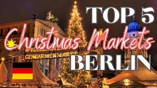 2024 Top 5 BEST Christmas markets in Berlin VLOG GUIDE walking tour and review  Weihnachtsmarkt [upl. by Charmion65]