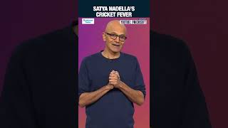 Microsoft CEO Satya Nadella Stayed Up All Night For The India Vs New Zealand Semi Final [upl. by Tansy]