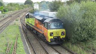 October 2023 part 1 Railway Freight Trains this month part 1 is all filmed at Barnetby on the 2nd [upl. by Zetra]