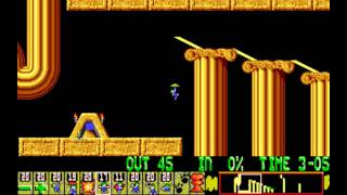 Lemmings PC  Level 7 Tricky Been there seen it done it [upl. by Tilla]