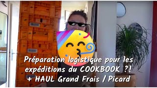 VLOGMAS  Préparation logistique pour le COOKBOOK   HAUL Grand Frais  Picard VlogMas2022 🤪 [upl. by Rebmat]