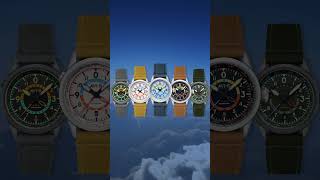 Flyboy Wingman Worldtimer GMT Automatic  avi8 aviation militaryaviation myavi8 watch [upl. by Attenrev127]