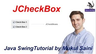 9 Java Swing Tutorial  JCheckBox in Java Swing [upl. by Artim]