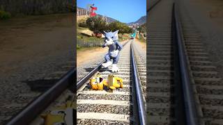 Tom and Jerry vs Thomas The Train Who Win  version 2 coffindancecover coffindance shorts [upl. by Mcnalley155]