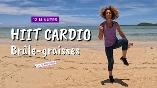 12 min  HIIT Cardio brûlegraisses  Fitness à la maison pour perdre du poids [upl. by Nenad654]