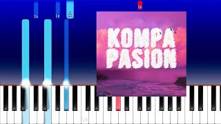 фрози frozy  kompa pasión Piano Tutorial [upl. by Anelrahc138]