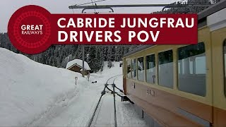 Cabride Jungfrau  Part 4 • POV • Great Railways [upl. by Aidnac]