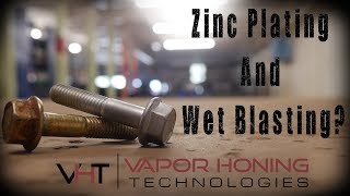 Fast Easy Removal of Zinc Plating What does Wet Blasting do to Zinc Plating [upl. by Gerg879]