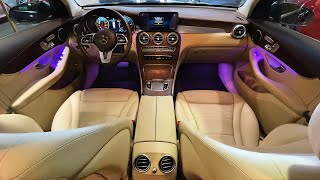 2022 MercedesBenz GLC SUV  INTERIOR Details [upl. by Sil]