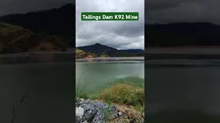 Tailings Storage Facility Dam at Kainatu Gold Mine Papua New Guinea [upl. by Oicirtap]