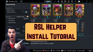 How to Download and Install RSL Helper 2023 Update  Raid Shadow Legends [upl. by Tellford]