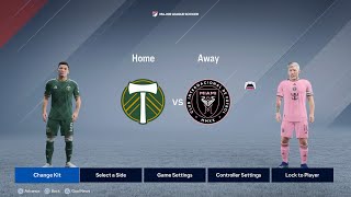 EA SPORTS FC 24  Inter Miami Career Mode 41 vs Portland Timbers  MLS Final [upl. by Aromat362]