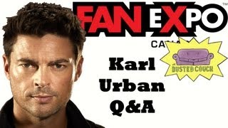 FanExpo 2013 Karl Urban QampA [upl. by Noonberg]