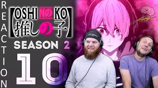 SOS Bros React  Oshi No Ko Season 2 Episode 10  Liberation [upl. by Ahsino]