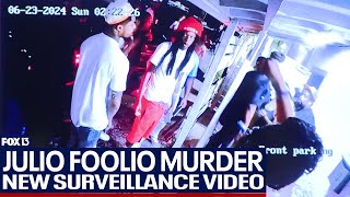 New surveillance video in Julio Foolios murder [upl. by Werda]