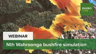 North Wahroonga Bushfire Simulation [upl. by Asenej]