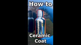 How to Ceramic Coat your Car at Home DIY [upl. by Janel]