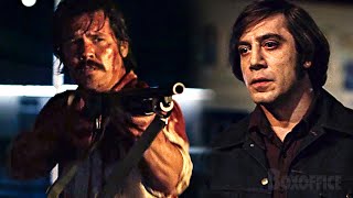 Ruthless duel with the mysterious killer  No Country for Old Men  CLIP [upl. by Wardieu]