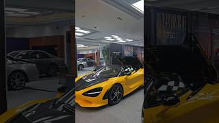 Mclaren 750S Spider 2024 racing sunflower [upl. by Eelarbed]