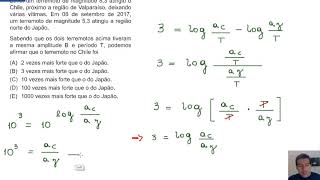 Resolução da Prova de Matemática do Vestibular UNIFOR Medicina  20181   4  4 [upl. by Richara]