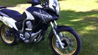 Honda Transalp 700 XL VA 2013 walk around and startup [upl. by Loria]