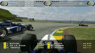 Lets Play F1 Challenge 9902 53 Brazil 2002 English [upl. by Sherlocke314]