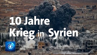 10 Jahre Bürgerkrieg in Syrien Was wurde aus den Protesten [upl. by Eelac194]