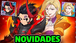 SUPER BUFF DE DEMÔNIOS NOVO ZELDRIS LR E GELDA MUITOS RECURSOS  Seven Deadly Sins Grand Cross [upl. by Noramac]