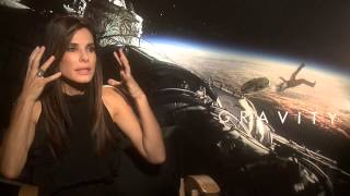 Sandra Bullock Talks Gravity 2013 [upl. by Dimah]