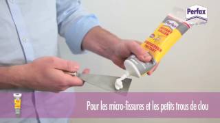 Comment reboucher des fissures et trous dans le mur [upl. by Accem]