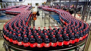 Amazing coca cola manufacturing line  Inside the soft drink factory  Filling Machine [upl. by Stouffer]