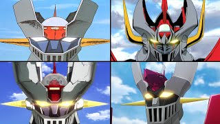 Grendizer U Mazinger X Z amp Mazinkaiser Launch Comparison グレンダイザーU マジンガーZ マジンガーX マジンカイザー 出撃 比較 [upl. by Rabma8]