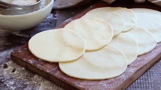 MASA para EMPANADAS Caseras  Cómo hacer Hojaldre rápido  CUKit [upl. by Yruy]