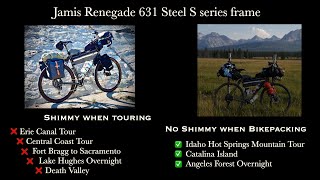 Shimmy Issue on Jamis 631 Steel bike frames [upl. by Peugia]