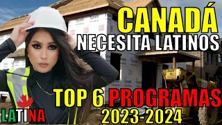 🚨Las 6 FORMAS INFALIBLES de MIGRAR A CANADÁ 2023 Y 2024🍁Hasta en 14 días y GRATIS [upl. by Notslah]