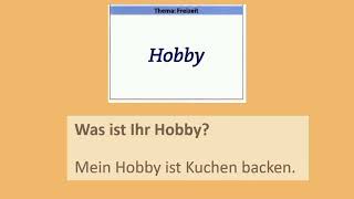 Goethe Zertifikat A1 Sprechen Teil 1 2 und 3 Prüfung  Start Deutsch A1  Vid  181 [upl. by Xam]