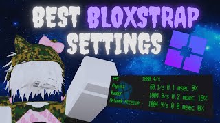 ✅ BEST Bloxstrap Settings For HIGHER FPS amp FIX LAG   BOOST FPS  LOW PING  📈 [upl. by Eiuqcaj125]