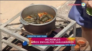 Niños envueltos en hoja de parra [upl. by Ecnarrot]