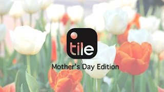 How to Decorate a Tile  DIY Mothers Day Gift [upl. by Lledor57]