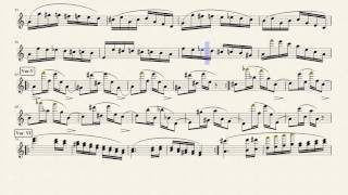 Paganini Caprice No 24 In A Minor Sheet Music [upl. by Ayotl]