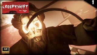 ENCERRADO EN MI LABURO  Creepy Shift Roadside Gameplay Argentina  1 [upl. by Helmer7]