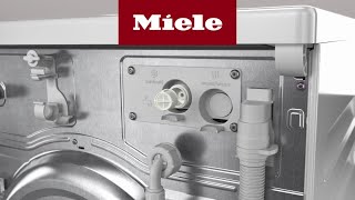 How to clean the filter on my Miele washing machine  Miele [upl. by Inoj]