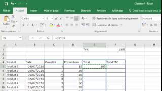 Utiliser le contenu des cellules dans les calculs Excel [upl. by Inod243]