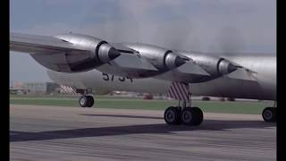 Six Turning Four Burning  Convair B36 quotPeacemakerquot HD [upl. by Othella]